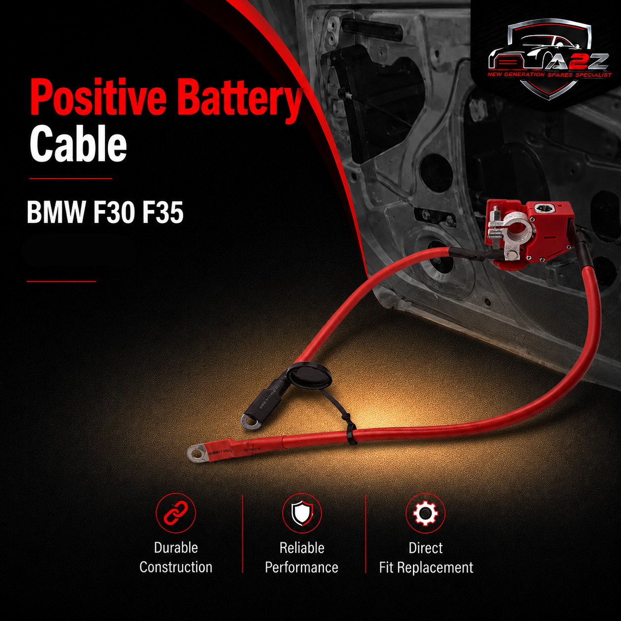 Positive Battery Cable 61126834543 Compatible With BMW F30 F35