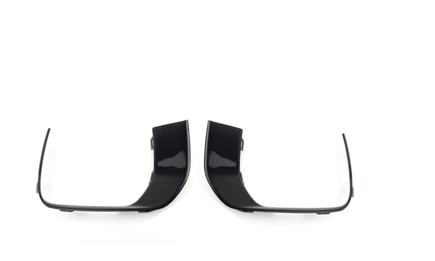 Gloss Black Fog Lamp Chrome Left LR079380 & Right LR079389 Compatible With Land Rover Range Rover Evoque (L538) (2016-2019) Tag No.633