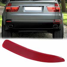 Rear Bumper Reflector Compatible With BMW X5 E70 2007-2013 Rear Bumper Reflector Left 63217158949 & Right 63217158950 Tag-RB-65