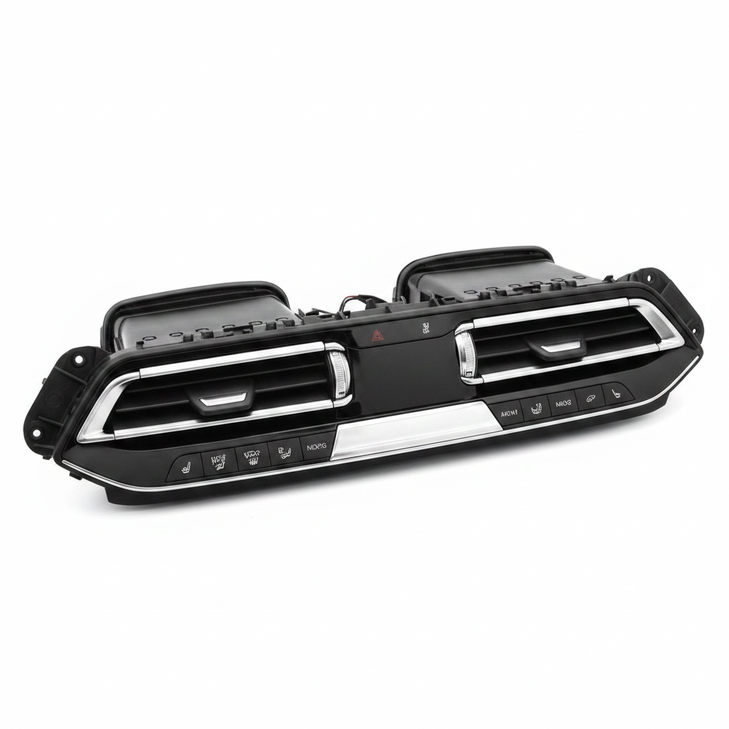BMW X5 G05 X6 G06 X7 G07 Black Center AC Vent Grille Assembly 64119458542