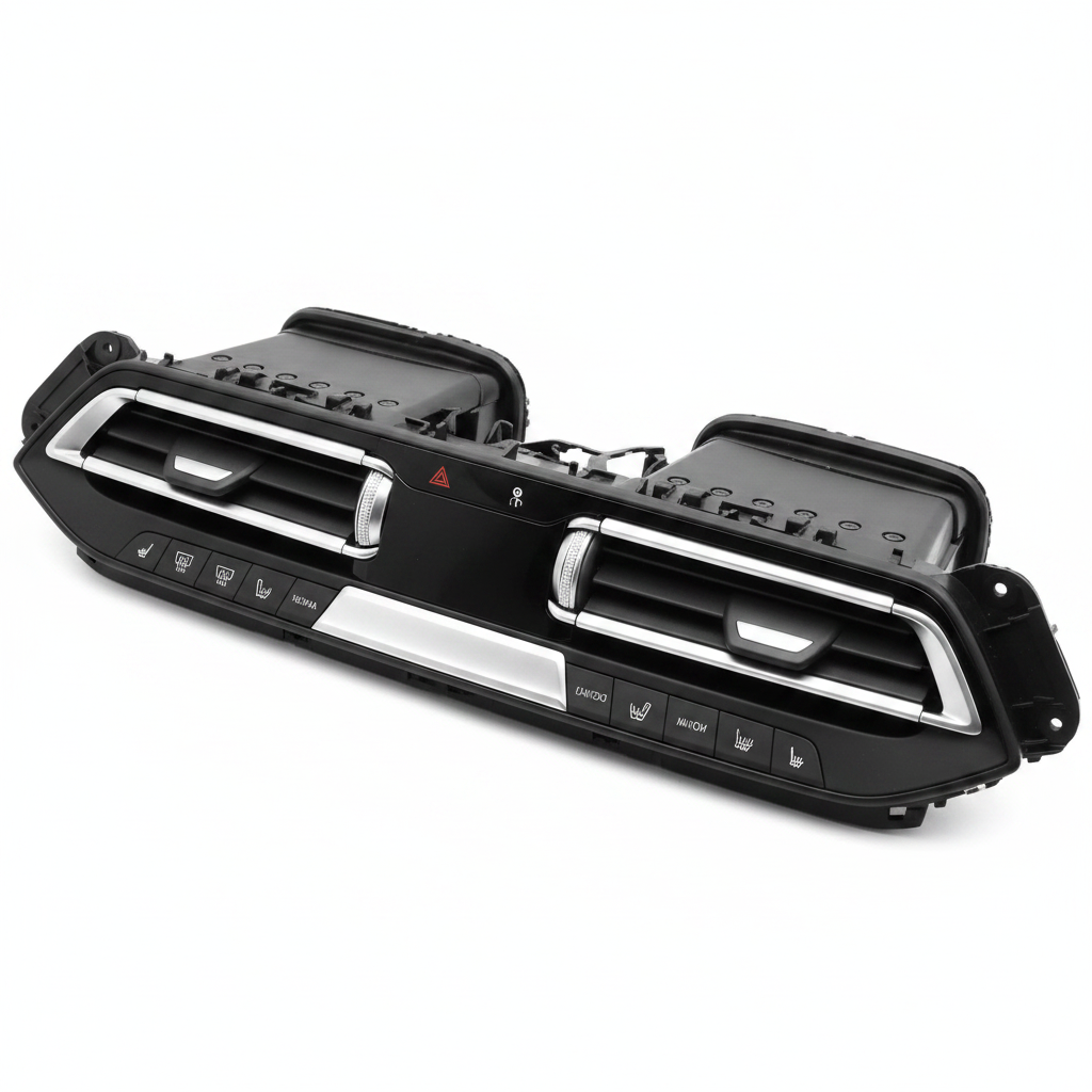BMW X5 G05 X6 G06 X7 G07 Black Center AC Vent Grille Assembly 64119458542
