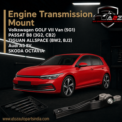Engine/Transmission Mount 5Q0199855AD 5Q0199855J 5Q0199855P 5Q0199855Q Compatible With Volkswagen GOLF VII Van (5G1) PASSAT B8 (3G2, CB2) TIGUAN ALLSPACE (BW2, BJ2) Audi A3 8V SKODA OCTAVIA