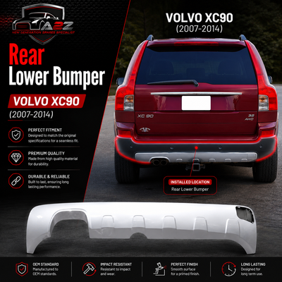 Rear Lower Bumper Spoiler 30678965 Compatible With  VOLVO XC90 I (275 NO. 401