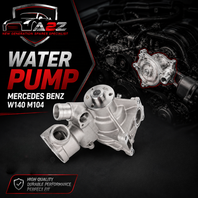 Water Pump  A1042003301 1042003301 Compatible With Mercedes Benz W140 M104