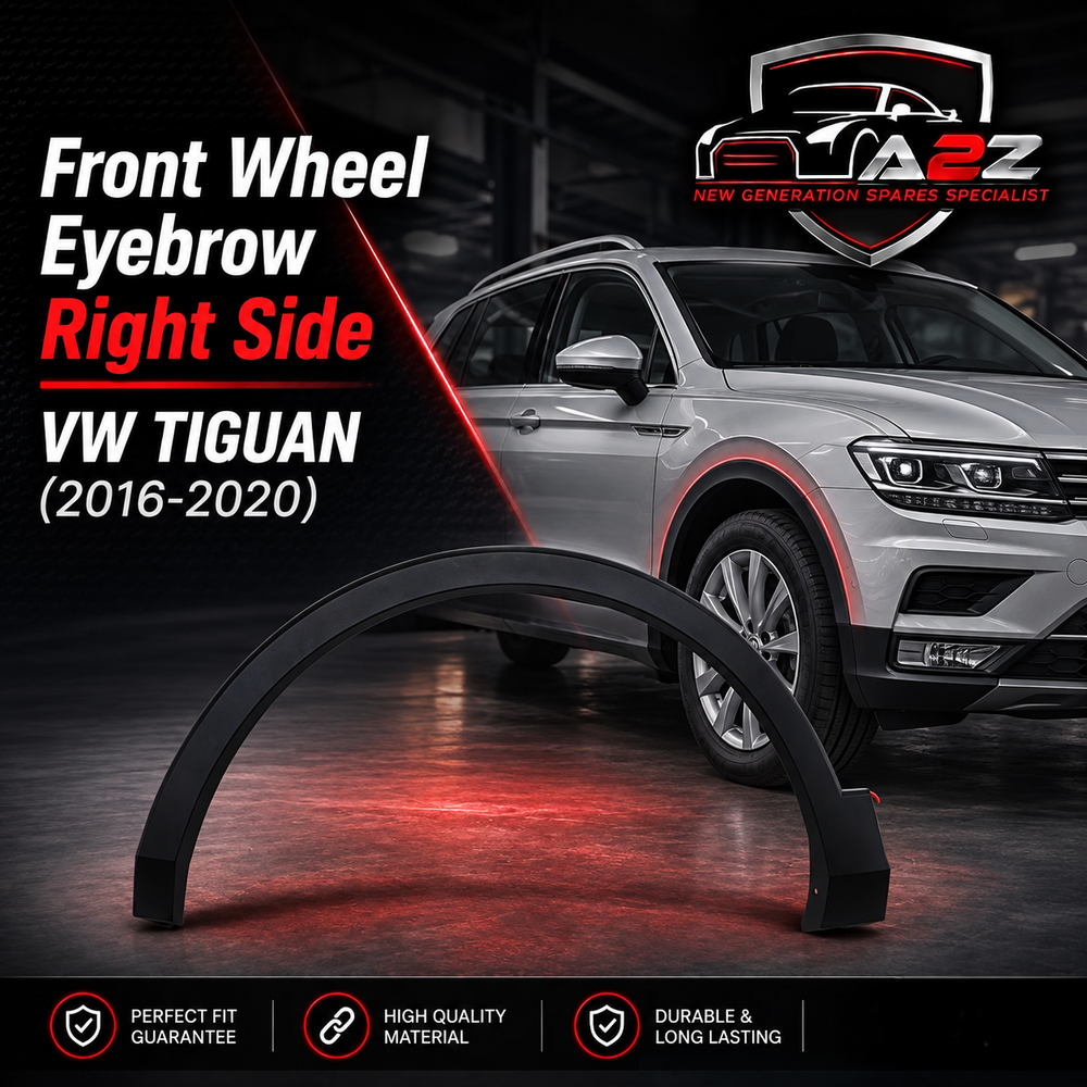Front Wheel Eyebrow Right Side 5NA854732E Compatible With VW TIGUAN (AD1, AX1) (2016-2020) Tag No.154