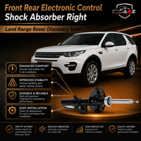Front Rear Electronic Control Shock Absorber Right LR060817 Compatible With Land Range Rover Discovery Sport