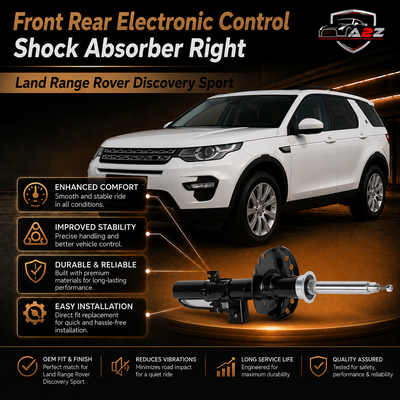 Front Rear Electronic Control Shock Absorber Right LR060817 Compatible With Land Range Rover Discovery Sport
