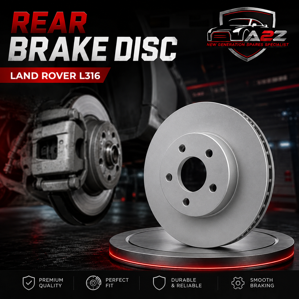 Rear Brake Disc Set LR132810 LR161901 LR187241 Compatible With LAND ROVER L316