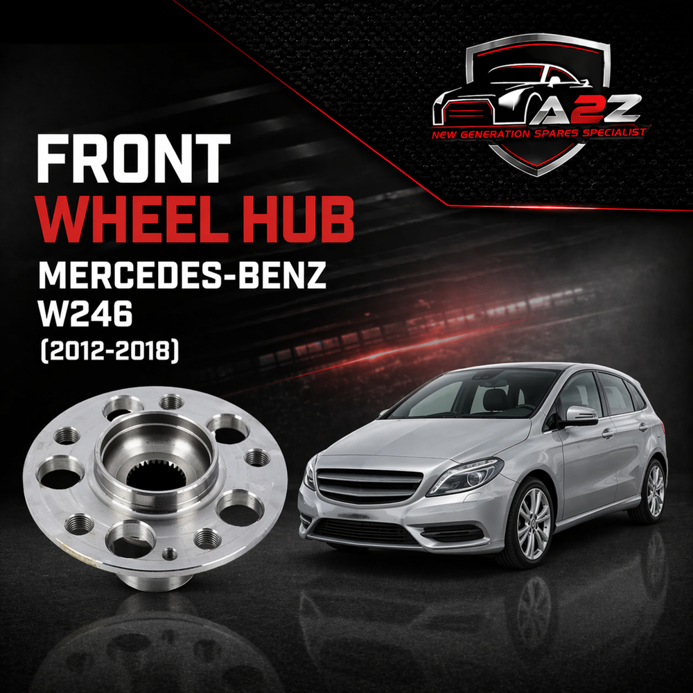 Front Wheel Hub 2463370145 2019941641 1683570089 Compatible With MERCEDES-BENZ A-CLASS W176 & B-CLASS Sports Tourer W246, W242 & CLA Coupe C117 & GLA-CLASS X156