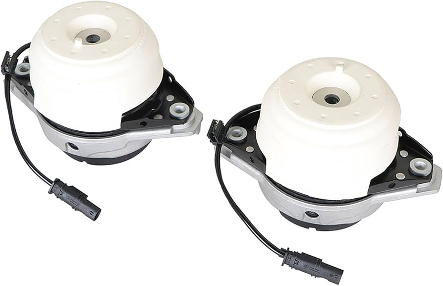 Engine Mount Set With Sensor Compatible With MERCEDES-BENZ GLE W166  Engine Mount Left 1662406817 & Right 1662406917