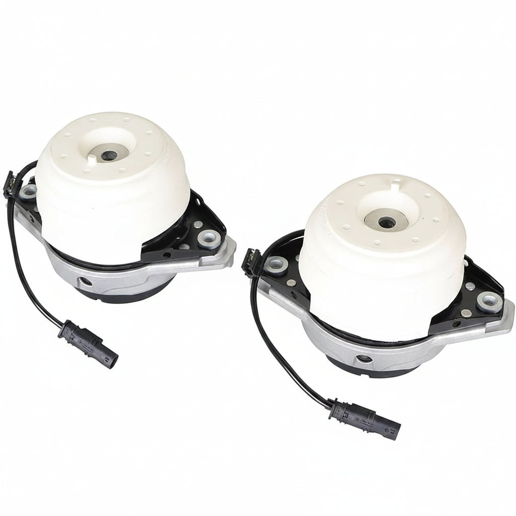 Engine Mount With Inductance Set Right 1662406517 & Left 1662406817 Compatible With Mercedes Benz ML W166
