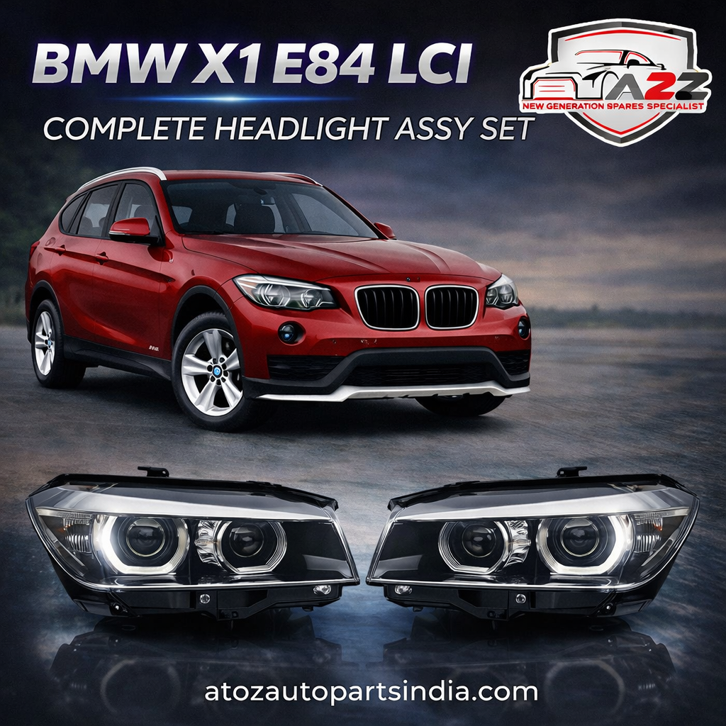 Headlight Headlamp Left 63117290233 & Right 63117290234 Compatible With BMW E84 X1 LCI (2013-2015)