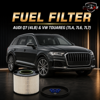 Fuel Filter E84KP D148 & 7L6127177C &  KX192D Compatible With AUDI Q7 (4LB) & VW TOUAREG (7LA, 7L6, 7L7)   Tag 170