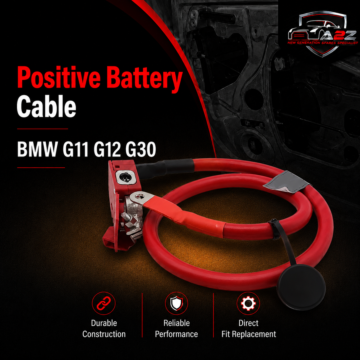 Positive Battery Cable 61126998059 Compatible With BMW G11 G12 G30