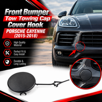 Front Bumper Tow Towing Cap Cover Hook Left 95850515540 Right 95850515640 Compatible with PORSCHE CAYENNE (2015-2018) Tag No.137