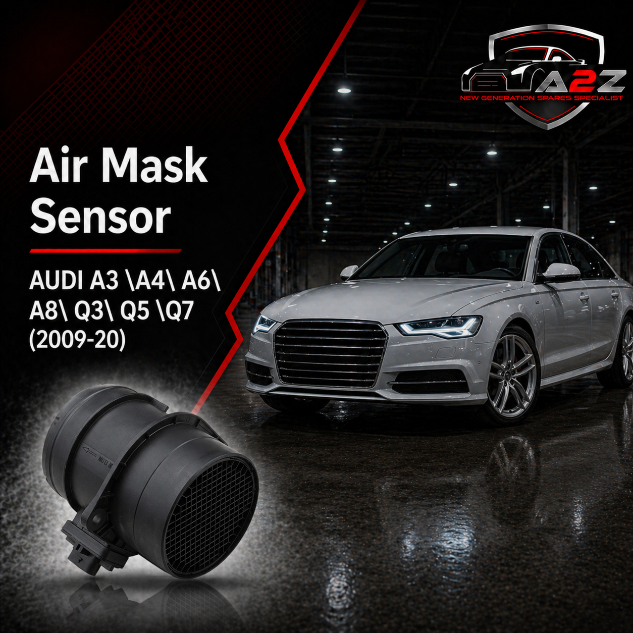 Air Mask Sensor A3L906461A 03L906461A Compatible With AUDI A3 \A4\ A6\ A8\ Q3\ Q5 \Q7