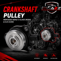 Crankshaft Pulley 2720510177 Compatible With  Mercedes-Benz C-Class (W204) & CLK (C209)