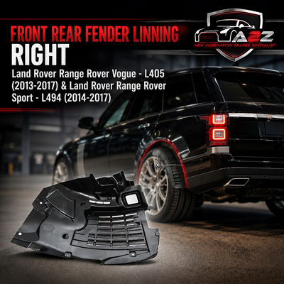 Rear Fender Linning Right LR116779 Compatible With Land Rover Range Rover Vogue - L405 (2013-2017) & Land Rover Range Rover Sport - L494 (2014-2017) Tag No.28