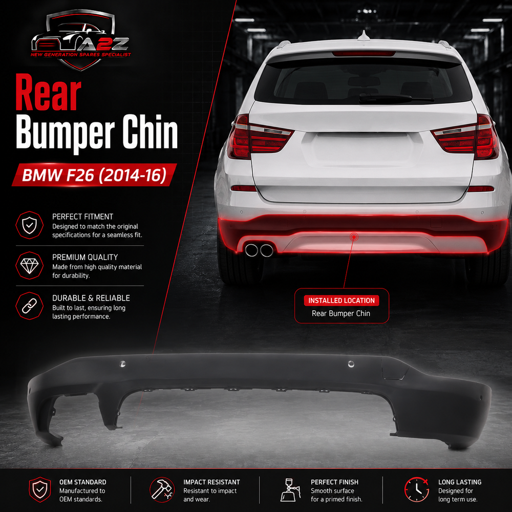 Rear Bumper Chin 51127389890 Compatible With BMW F26 (2014-16)