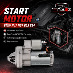 Start Motor 12418511746 Compatible With BMW N47 N57 E93 E84