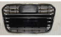 S6 Gloosy Black Upgrade Show Grill Compatible With Audi A6 C7 (2012-15) Tag No.52