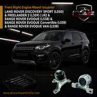 Front Right Engine Mount Insulator LR021635 Compatible With LAND ROVER DISCOVERY SPORT (L550) & FREELANDER 2 (L359) | LR2 & RANGE ROVER EVOQUE (L538) &  RANGE ROVER EVOQUE Convertible (L538) & RANGE ROVER EVOQUE VAN (L538)
