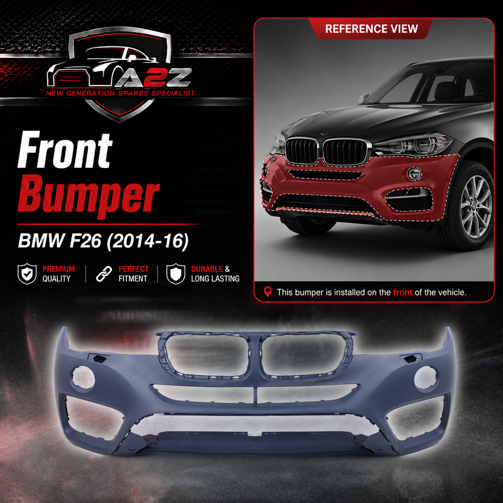 Front Bumper 51117389906 Compatible With BMW F26 (2014-16)