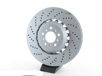 Front Brake Disc Right 34212284102 & Left 34212284101 Set Compatible With BMW 5 Series F10 & 6 Series F06