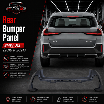 Rear Bumper Panel 51128465766 Compatible With BMW U12 (2018 & 2024)