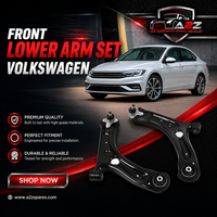 Front Lower Arm Set Left 16D407151 Right 16D407152 Compatible with Volkswagen & JETTA IV (162, 163, AV3, AV2) | JETTA / CLASICO | VENTO