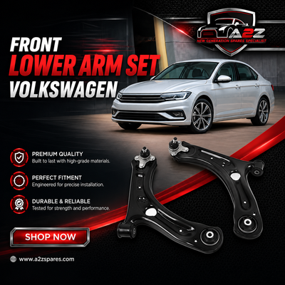 Front Lower Arm Set Left 16D407151 Right 16D407152 Compatible with Volkswagen & JETTA IV (162, 163, AV3, AV2) | JETTA / CLASICO | VENTO
