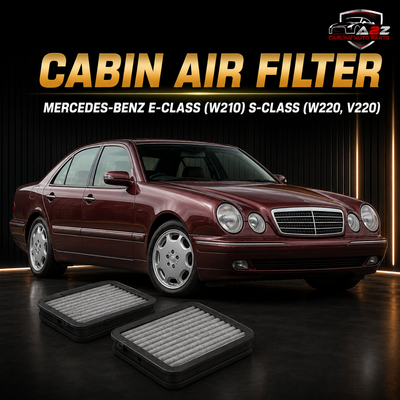 Cabin Air Filter 2108301118 &  E2973LC &  LKK72/S Compatible With MERCEDES-BENZ E-CLASS (W210) S-CLASS (W220, V220) Tag No.269