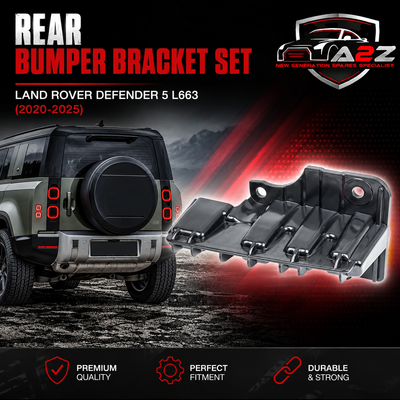 Rear Bumper Bracket Set Left LR129804 & Right LR129803 Compatible With Land Rover Defender 5 L663