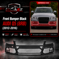 Black Front Bumper 8R0807065C 8RO807065C Compatible With AUDI Q5 (8RB) (2012-2016)