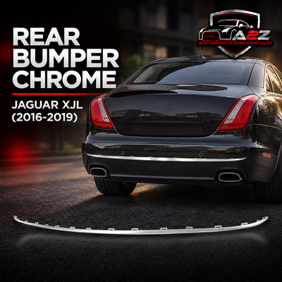 Rear Bumper Chrome C2D27015 Compatible With Jaguar XJL (2016-2019) Tag No.29