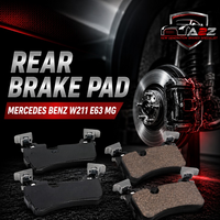 Rear Brake Pad Set 0054202220 Compatible With Mercedes Benz W211 E63 MG