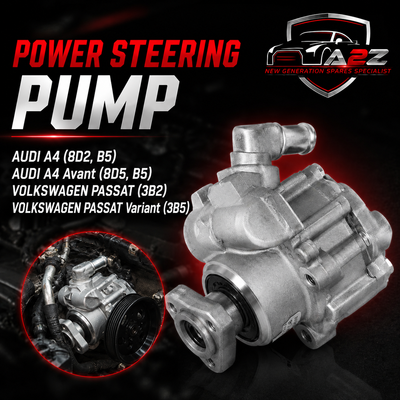 Power Steering Pump 8D0145156A 8D0145156AX Compatible With AUDI A4 (8D2, B5) AUDI A4 Avant (8D5, B5) VOLKSWAGEN PASSAT (3B2) VOLKSWAGEN PASSAT Variant (3B5)