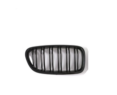 Glossy Black Show Grill Compatible With BMW 5 SERIES (F10) (2010-2016) Tag No.11