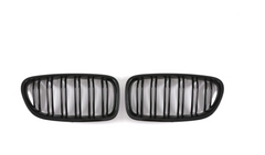 Glossy Black Show Grill Compatible With BMW 5 SERIES (F10) (2010-2016) Tag No.11