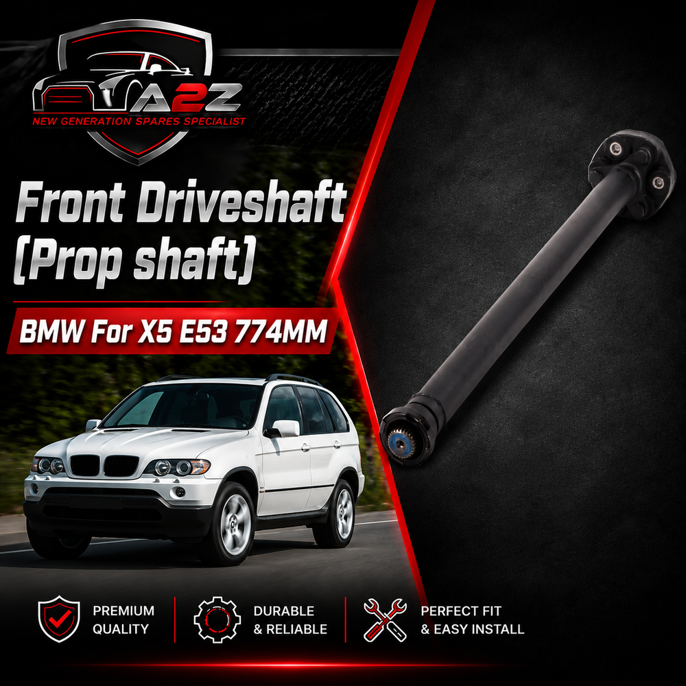 Front Driveshaft (Prop shaft) Assembly 26207508629  26201229606 Compatible With BMW For X5 E53 774MM