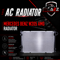 Radiator 1975000003 A1975000003 Compatible With Mercedes Benz W205 AMG
