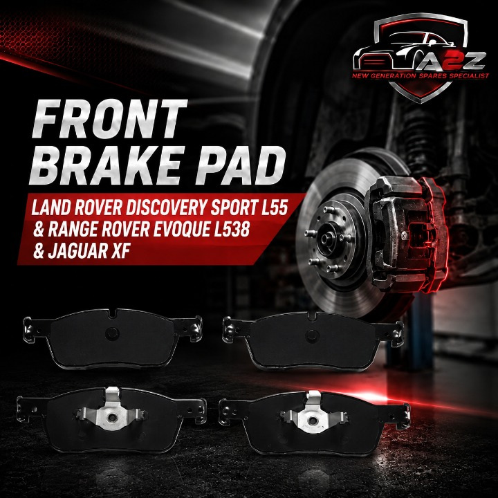 Front Brake Pad C2C41984 LR061373 2214601 P44026  Compatible With LAND ROVER DISCOVERY SPORT L55 & RANGE ROVER EVOQUE L538 & JAGUAR XF