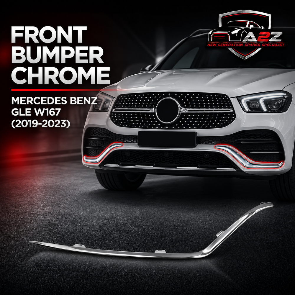 Front Bumper Chrome Left 1678851710 Right 1678851810 Compatible With Mercedes Benz  GLE W167 Tag No.254