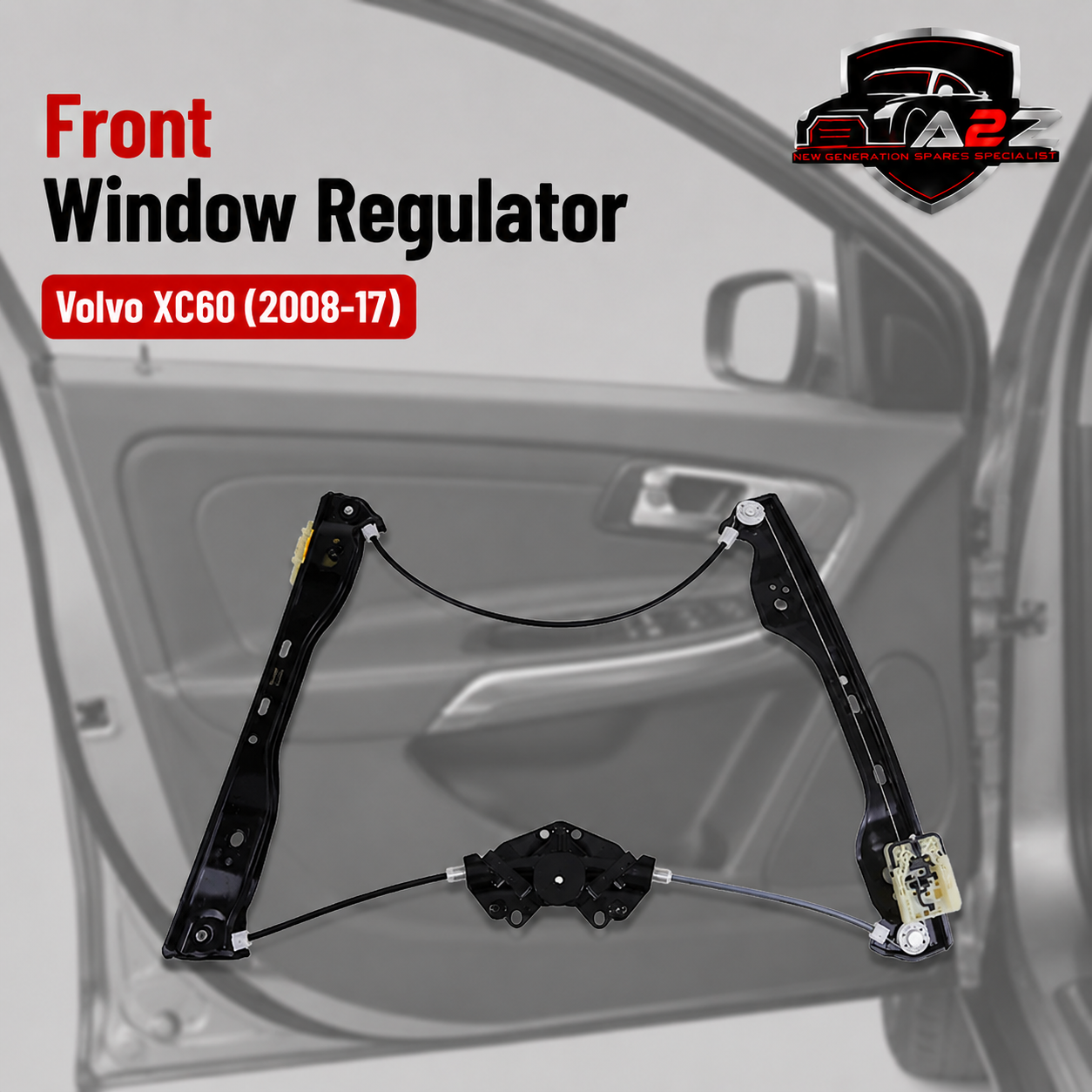 Front Window Regulator right 30784829 Left 30784828 Compatible With Volvo XC60