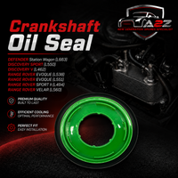 Crankshaft Oil Seal LR084639 Compatible With DEFENDER Station Wagon (L663) DISCOVERY SPORT (L550) DISCOVERY V (L462) RANGE ROVER EVOQUE (L538) RANGE ROVER EVOQUE (L551) RANGE ROVER SPORT II (L494) RANGE ROVER VELAR (L560)