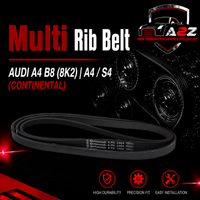 Multi RIB Belt 6PK2404 06E903137AC 06E903137K Compatible With AUDI A4 B8 (8K2) | A4 / S4 (CONTINENTAL)