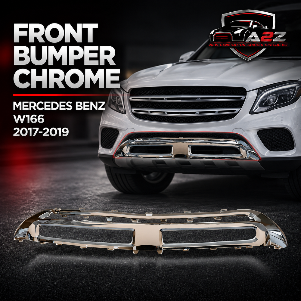 Front Bumper Chrome 1668850501 Compatible With MERCEDES BENZ GLS-CLASS W166 2017-2019