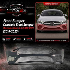 Front Bumper A17788002801 Compatible With Mercedes Benz & A CLASS W177 2018-2023 Tag No.244A