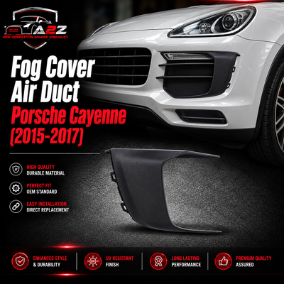 Fog Cover Air Duct Left 95850594500 & Right 95850594600 Compatible With Porsche Cayenne (2015-2017) Tag No.153