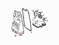 Oil Pan 2463700112 Compatible With MERCEDES-BENZ B-CLASS Sports Tourer W246  Tag-OP-16